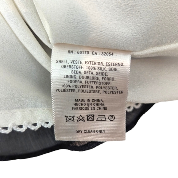 Anthropologie Moulinette Soeurs Silk Trapeze Swing Dress Womens 2 Floral Black - Picture 16 of 16